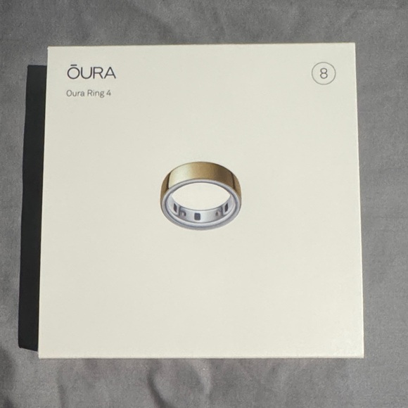 Oura Other - Oura Ring 4 Gold Size 8